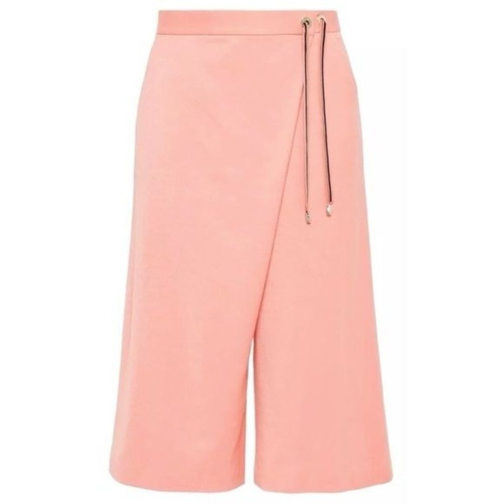 TED BAKER London Rayon Coral Crossover Culottes NWT